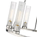 Chandelier Z-Lite 3031-6PN Polished Nickel Beau 6 Light Chandelier Z-Lite