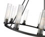 Chandelier Z-Lite 3031-8BRZ Bronze Beau 8 Light Chandelier Z-Lite
