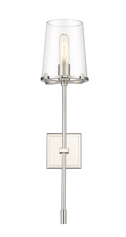 Wall Sconce Z-Lite 3032-1S-PN Polished Nickel Callista 1 Light Wall Sconce Z-Lite