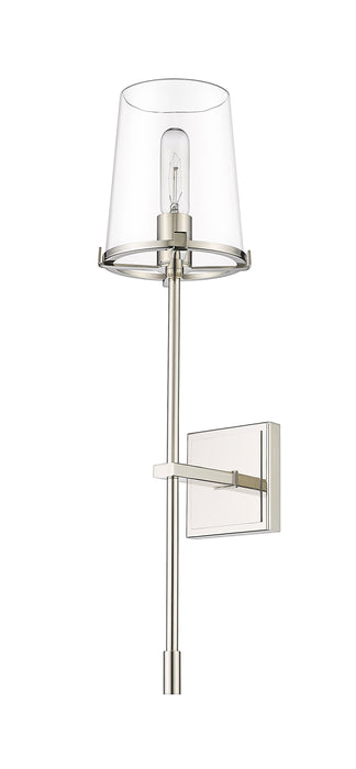 Wall Sconce Z-Lite 3032-1S-PN Polished Nickel Callista 1 Light Wall Sconce Z-Lite