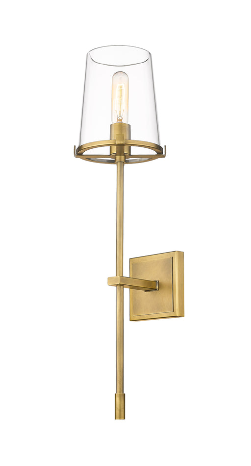 Wall Sconce Z-Lite 3032-1S-RB Rubbed Brass Callista 1 Light Wall Sconce Z-Lite