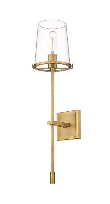 Wall Sconce Z-Lite 3032-1S-RB Rubbed Brass Callista 1 Light Wall Sconce Z-Lite