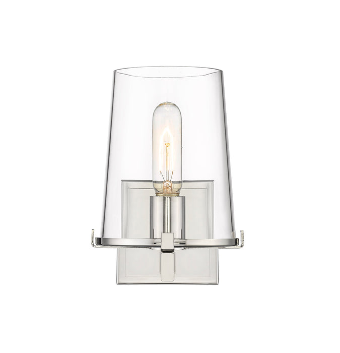 Wall Sconce Z-Lite 3032-1V-PN Polished Nickel Callista 1 Light Wall Sconce Z-Lite