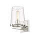 Wall Sconce Z-Lite 3032-1V-PN Polished Nickel Callista 1 Light Wall Sconce Z-Lite