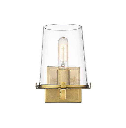 Wall Sconce Z-Lite 3032-1V-RB Rubbed Brass Callista 1 Light Wall Sconce Z-Lite