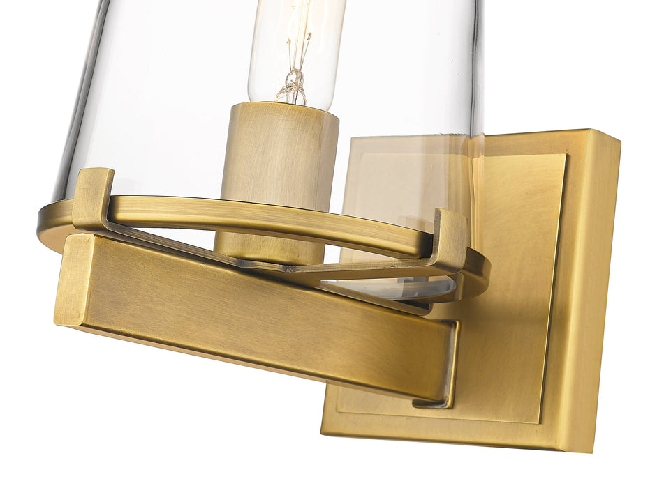 Wall Sconce Z-Lite 3032-1V-RB Rubbed Brass Callista 1 Light Wall Sconce Z-Lite