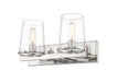 Vanity Z-Lite 3032-2V-PN Polished Nickel Callista 2 Light Vanity Z-Lite