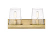 Vanity Z-Lite 3032-2V-RB Rubbed Brass Callista 2 Light Vanity Z-Lite