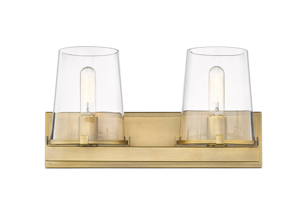 Vanity Z-Lite 3032-2V-RB Rubbed Brass Callista 2 Light Vanity Z-Lite