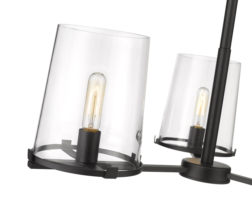 Chandelier Z-Lite 3032-3MB Matte Black Callista 3 Light Chandelier Z-Lite