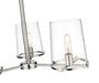 Chandelier Z-Lite 3032-3PN Polished Nickel Callista 3 Light Chandelier Z-Lite