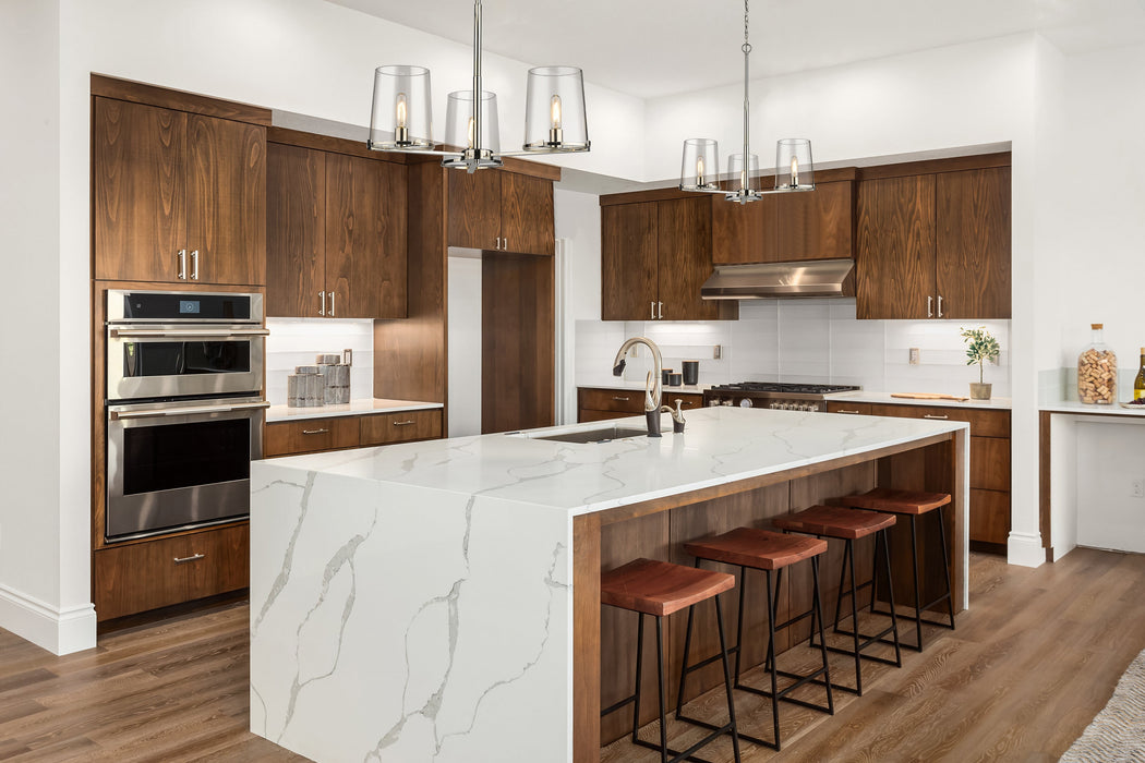 Chandelier Z-Lite 3032-3PN Polished Nickel Callista 3 Light Chandelier Z-Lite