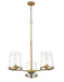 Chandelier Z-Lite 3032-3RB Rubbed Brass Callista 3 Light Chandelier Z-Lite