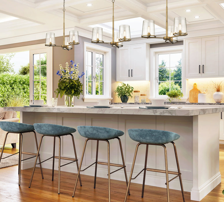 Chandelier Z-Lite 3032-3RB Rubbed Brass Callista 3 Light Chandelier Z-Lite