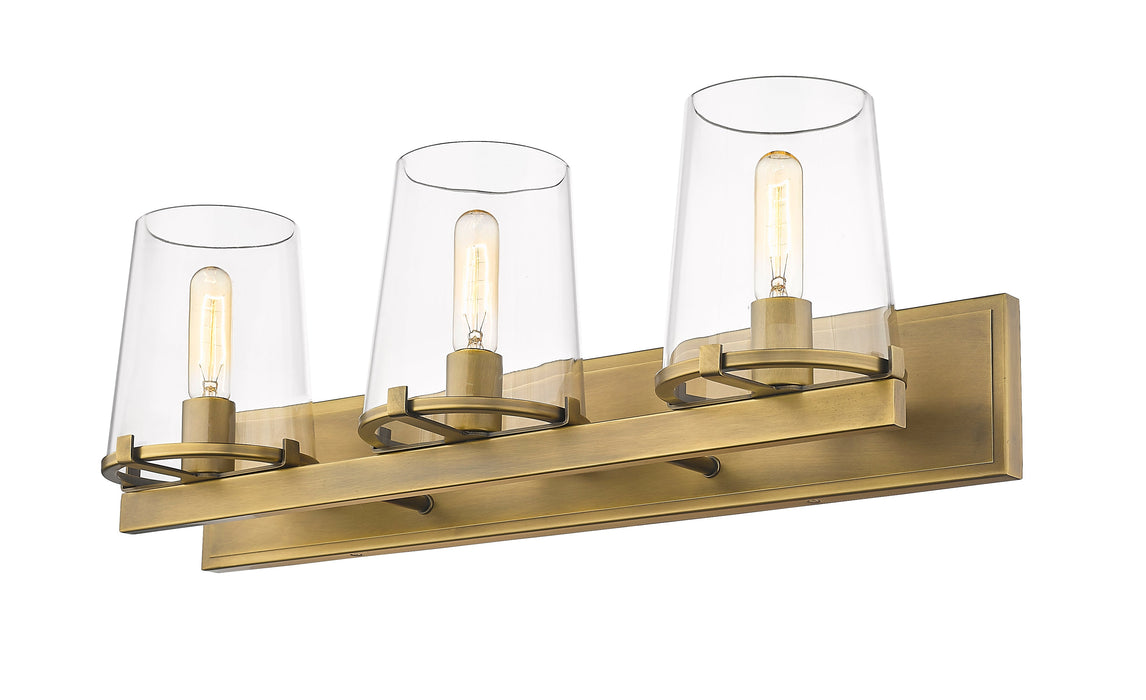 Vanity Z-Lite 3032-3V-RB Rubbed Brass Callista 3 Light Vanity Z-Lite