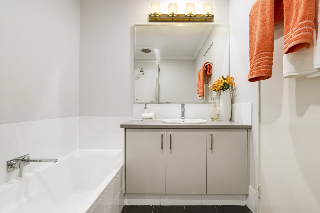 Vanity Z-Lite 3032-4V-RB Rubbed Brass Callista 4 Light Vanity Z-Lite