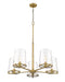 Chandelier Z-Lite 3032-5RB Rubbed Brass Callista 5 Light Chandelier Z-Lite