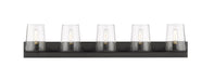 Vanity Z-Lite 3032-5V-MB Matte Black Callista 5 Light Vanity Z-Lite