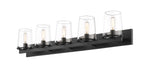 Vanity Z-Lite 3032-5V-MB Matte Black Callista 5 Light Vanity Z-Lite