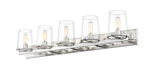 Vanity Z-Lite 3032-5V-PN Polished Nickel Callista 5 Light Vanity Z-Lite