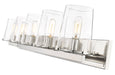 Vanity Z-Lite 3032-5V-PN Polished Nickel Callista 5 Light Vanity Z-Lite