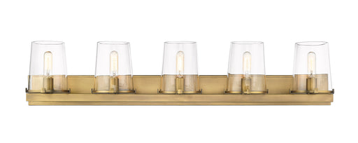 Vanity Z-Lite 3032-5V-RB Rubbed Brass Callista 5 Light Vanity Z-Lite