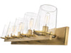 Vanity Z-Lite 3032-5V-RB Rubbed Brass Callista 5 Light Vanity Z-Lite