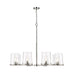 Chandelier Z-Lite 3032-8PN Polished Nickel Callista 8 Light Chandelier Z-Lite
