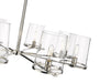 Chandelier Z-Lite 3032-8PN Polished Nickel Callista 8 Light Chandelier Z-Lite