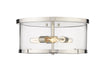 Flush Mount Z-Lite 3032F-PN Polished Nickel Callista 3 Light Flush Mount Z-Lite