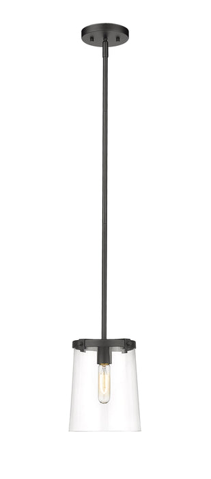 Pendant Z-Lite 3032MP-MB Matte Black Callista 1 Light Pendant Z-Lite