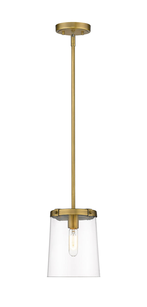 Pendant Z-Lite 3032MP-RB Rubbed Brass Callista 1 Light Pendant Z-Lite