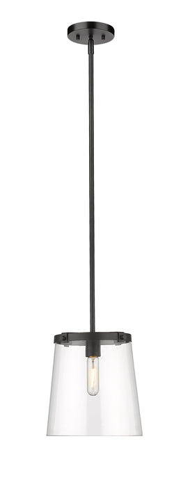 Pendant Z-Lite 3032P10-MB Matte Black Callista 1 Light Pendant Z-Lite