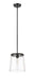 Pendant Z-Lite 3032P10-MB Matte Black Callista 1 Light Pendant Z-Lite