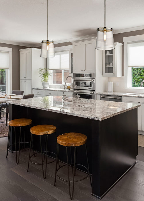 Pendant Z-Lite 3032P10-PN Polished Nickel Callista 1 Light Pendant Z-Lite