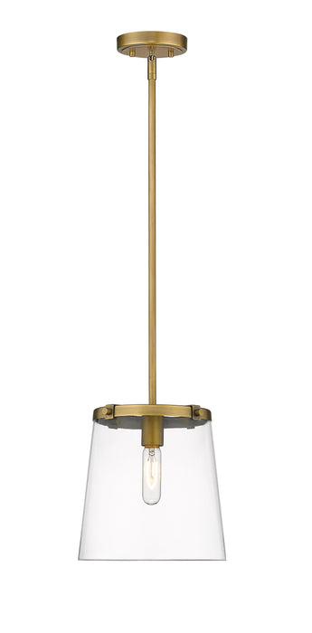 Pendant Z-Lite 3032P10-RB Rubbed Brass Callista 1 Light Pendant Z-Lite