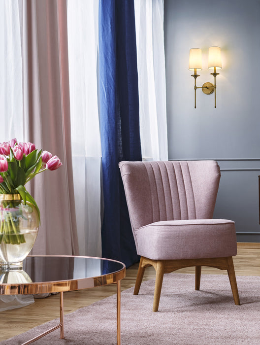 Wall Sconce Z-Lite 3033-2S-RB Rubbed Brass Emily 2 Light Wall Sconce Z-Lite