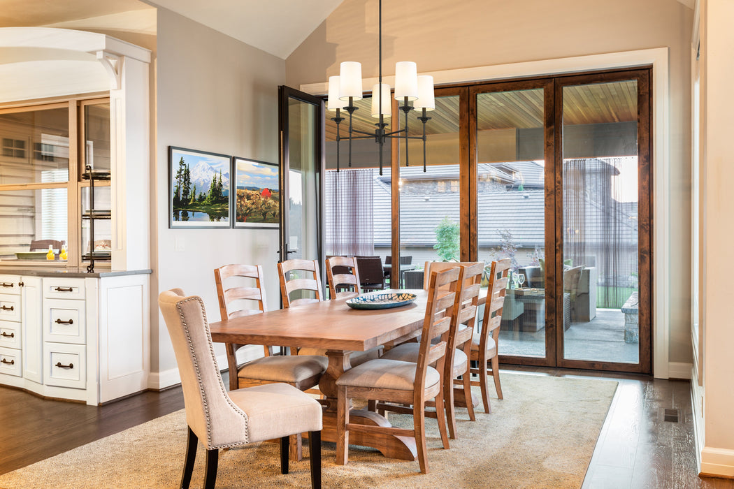 Chandelier Z-Lite 3033-5MB Matte Black Emily 5 Light Chandelier Z-Lite