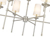 Chandelier Z-Lite 3033-9BN Brushed Nickel Emily 9 Light Chandelier Z-Lite