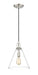 Pendant Z-Lite 3034P11-BN Brushed Nickel Harper 1 Light Pendant Z-Lite