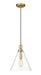 Pendant Z-Lite 3034P11-RB Rubbed Brass Harper 1 Light Pendant Z-Lite