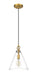Pendant Z-Lite 3034P11-RB Rubbed Brass Harper 1 Light Pendant Z-Lite