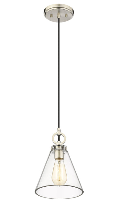 Pendant Z-Lite 3034P8-BN Brushed Nickel Harper 1 Light Pendant Z-Lite