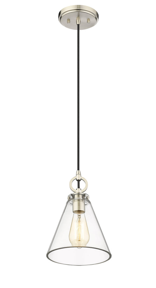 Pendant Z-Lite 3034P8-BN Brushed Nickel Harper 1 Light Pendant Z-Lite