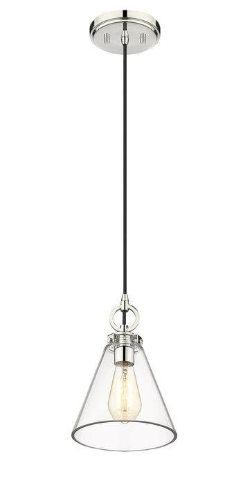 Pendant Z-Lite 3034P8-PN Polished Nickel Harper 1 Light Pendant Z-Lite