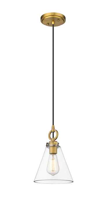 Pendant Z-Lite 3034P8-RB Rubbed Brass Harper 1 Light Pendant Z-Lite