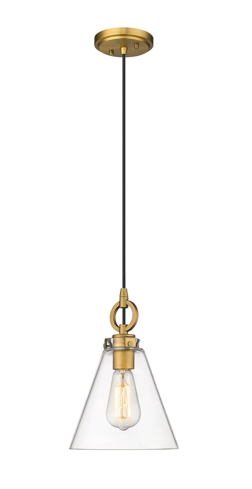 Pendant Z-Lite 3034P8-RB Rubbed Brass Harper 1 Light Pendant Z-Lite