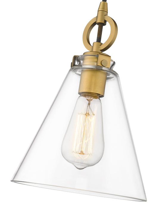 Pendant Z-Lite 3034P8-RB Rubbed Brass Harper 1 Light Pendant Z-Lite
