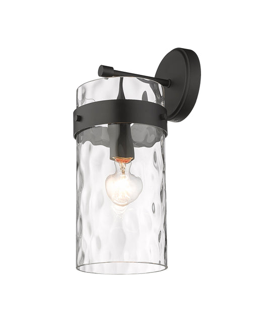 Wall Sconce Z-Lite 3035-1SL-MB Matte Black Fontaine 1 Light Wall Sconce Z-Lite