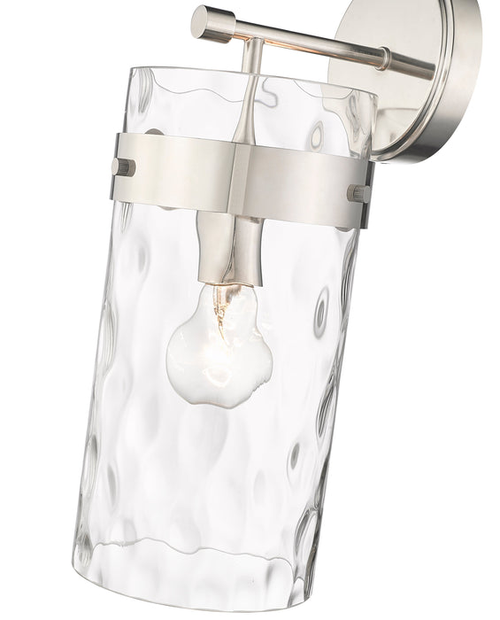 Wall Sconce Z-Lite 3035-1SL-PN Polished Nickel Fontaine 1 Light Wall Sconce Z-Lite